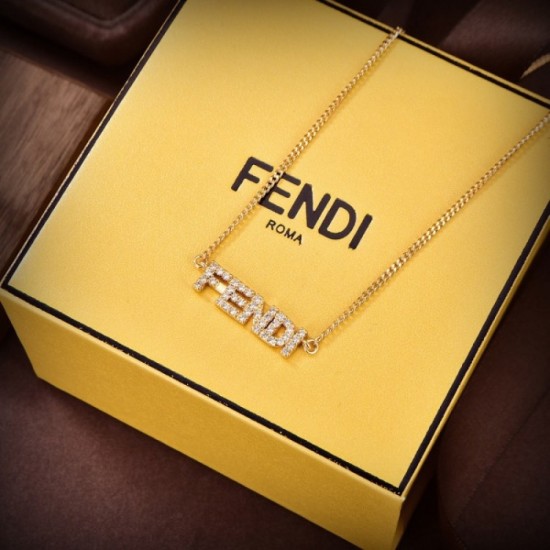 The latest fashionable logo necklace 2023SS FENDI Fendi The latest fashionable logo necklace 2023SS FENDI Fendi